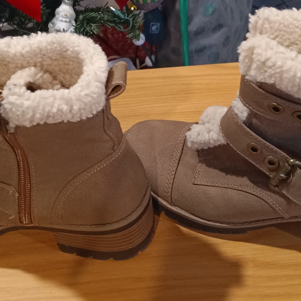Brown boots